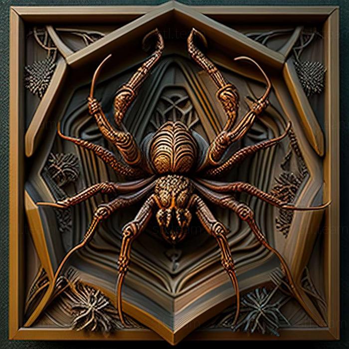 3D model spider (STL)